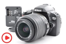 Nikon D60 DSLR Camera w/ AF-S DX 18-55mm VR Lens Japan [N Mint / SC: 2885] 5035