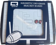 Quartet Magnetic Dry Erase Bracket Board 11" x 14" 32 teams NEW w/portable easel