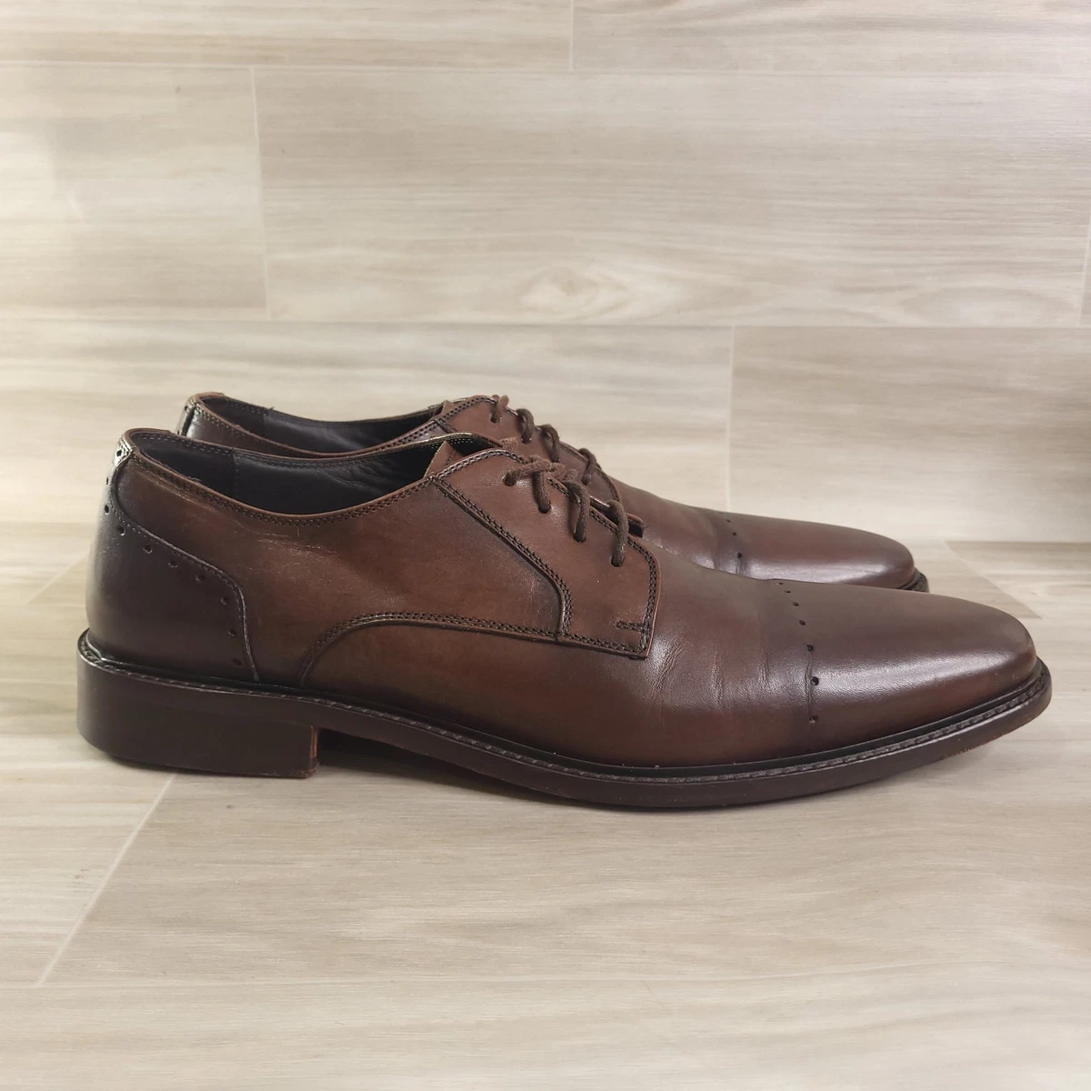 Bruno Magli Leather Upper Wingtip Dress Shoes for Men for 