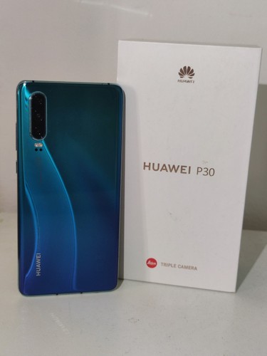 Huawei P30 128GB BLUE con servizi Google - Zdjęcie 2 z 4
