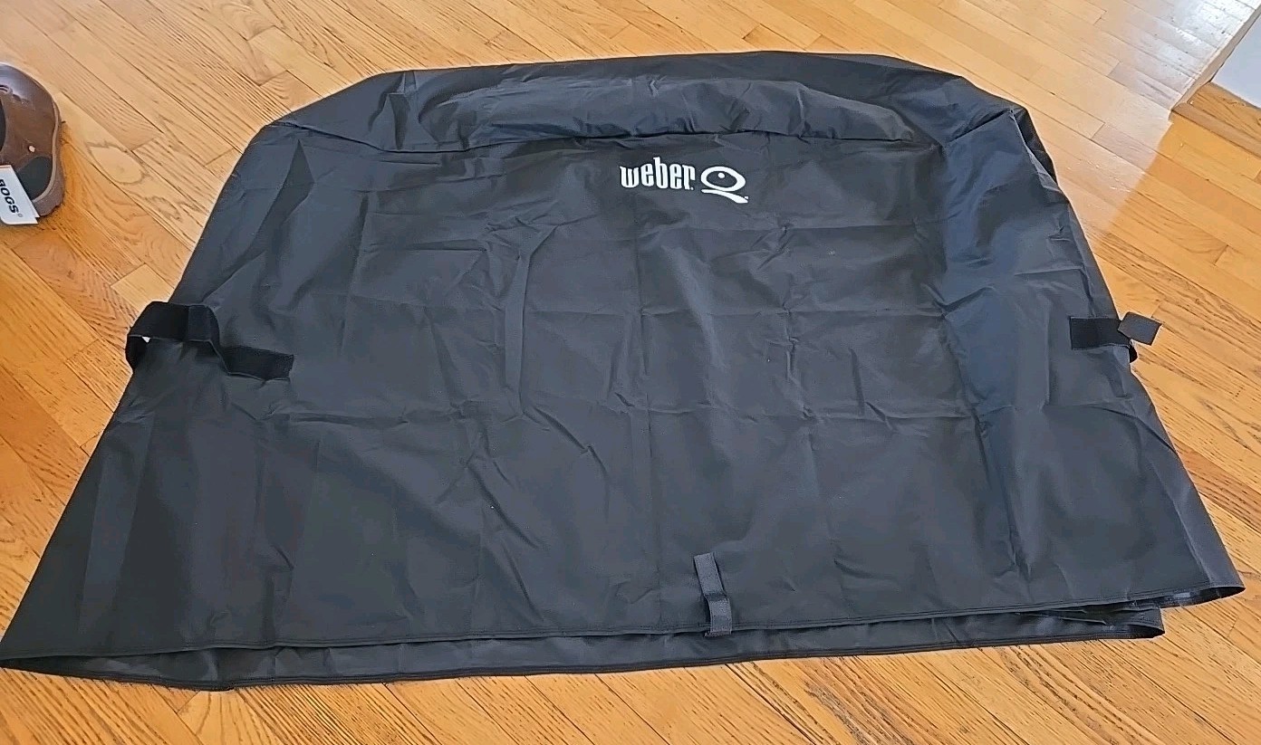 Genuine Weber 7119/7112 Premium Grill Cover fits Q 2000 seri