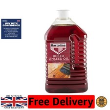 2L gekochtes Leinöl - schnelltrocknender Schutz für Nadelholzmöbel & Innenräume