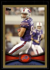 Scott Chandler 2012 Topps Gold Card /2012 #423