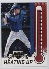 2025 Panini Crusade Heating Up Blue /49 James Triantos #38 0o2b