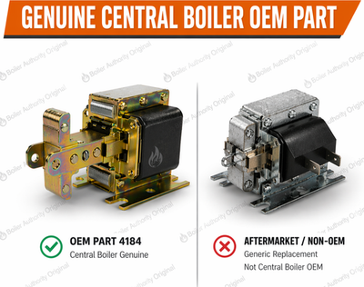 Central Boiler (#4184) Solenoid for Damper Door for sale online | eBay