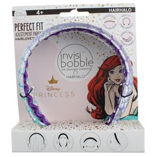 2 Pack Invisibobble Disney Princess HairHalo Adjustable Headband, Ariel