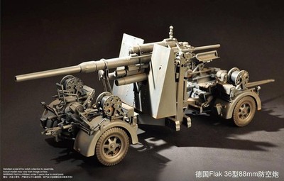 German Flak 36 88MM Anti-Aircraft Gun / 1:18 - I love Kit - 61701