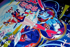 Kunoichi Torimonocho - Promotional B2 Poster  Sega Saturn Japan 1999