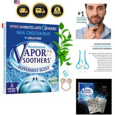 Mentholated Nasal Dilators for Breathing, Congestion, and Snoring - 28 Count ...