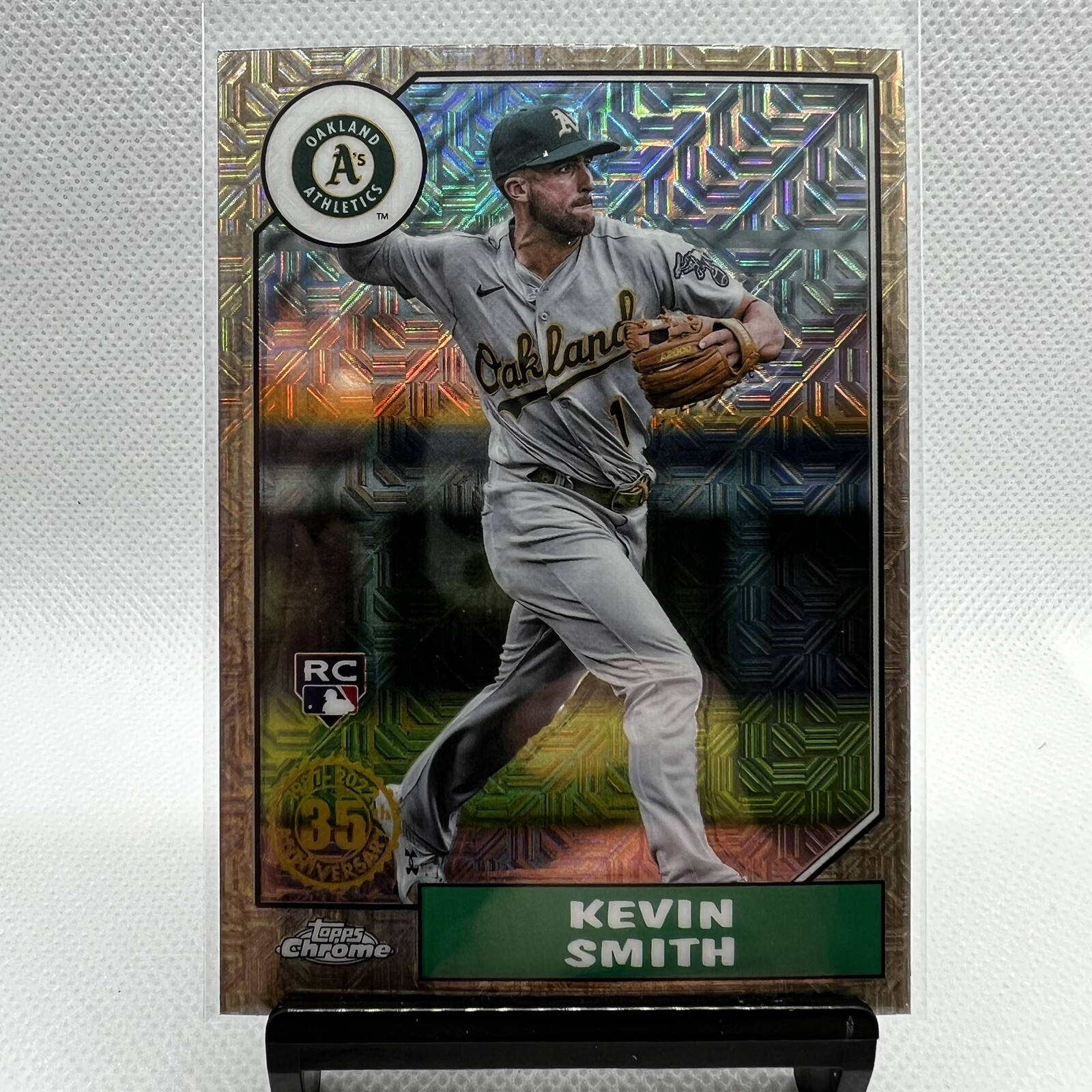 2022 Topps Update 1987 Chrome Silver Pack Kevin Smith RC #T87C-68 Athletics