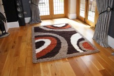 SMALL EXTRA LARGE THICK SOFT PILE RUG MODERN SHAGGY NON SHED PATTERNED RUGS MATS