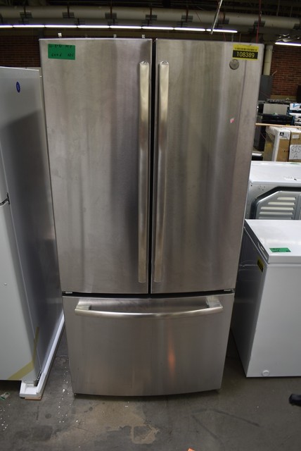Ge Gne25jskss 24 7 Cu Ft French Door Refrigerator For Sale Online Ebay