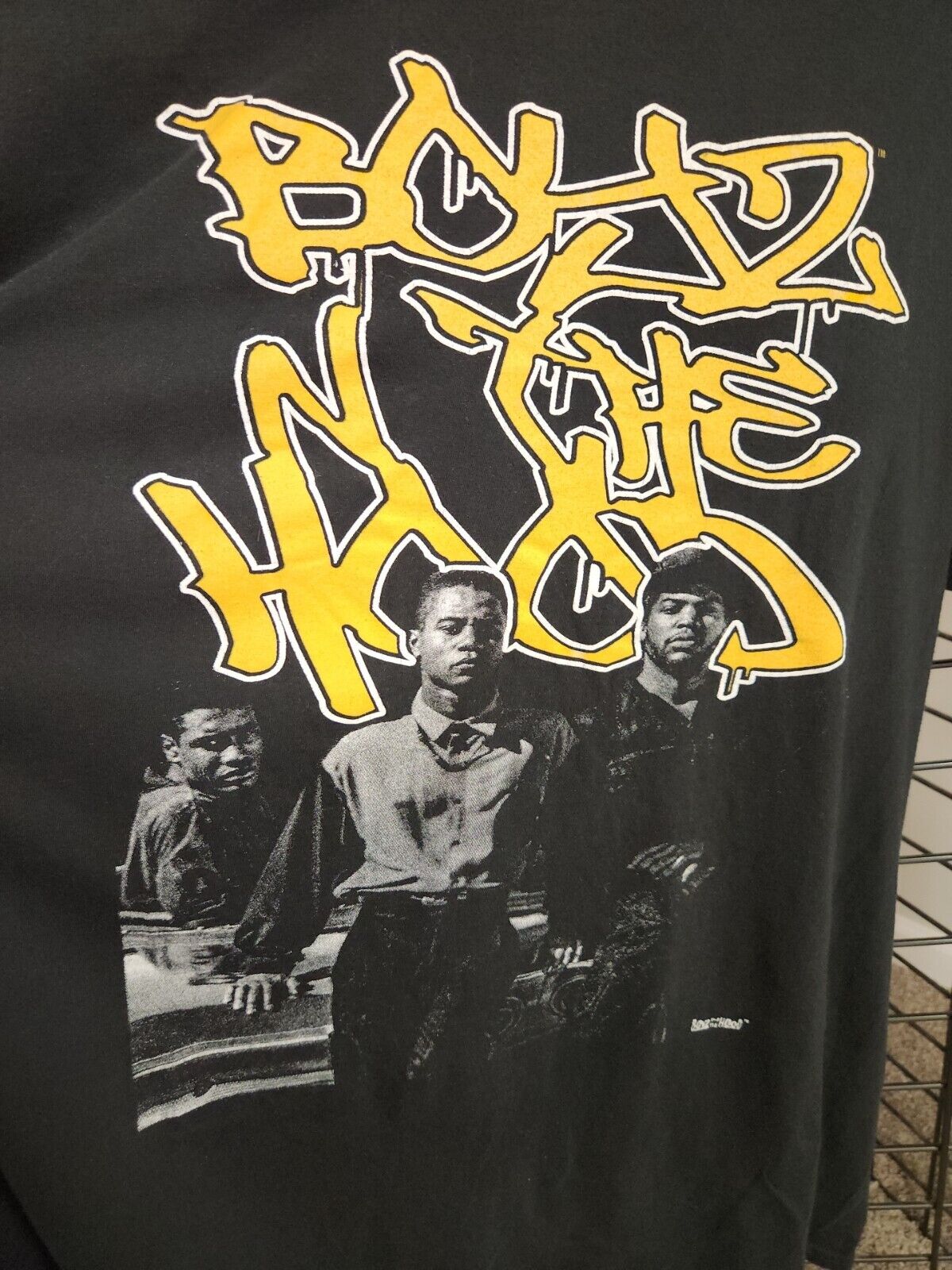 Boyz N The Hood Black Wash 100% Cotton Tee Shirt … - image 2