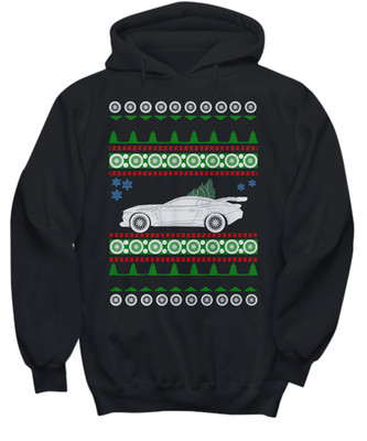 Mustang GTD Race Car Ugly Christmas Sweater Jumper - Hoodie