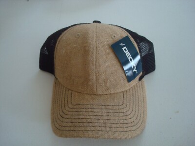 DECKY BAMBOO   Snapback GOLF BEACH  DEADSTOCK HAT CAP VINTAGE x1