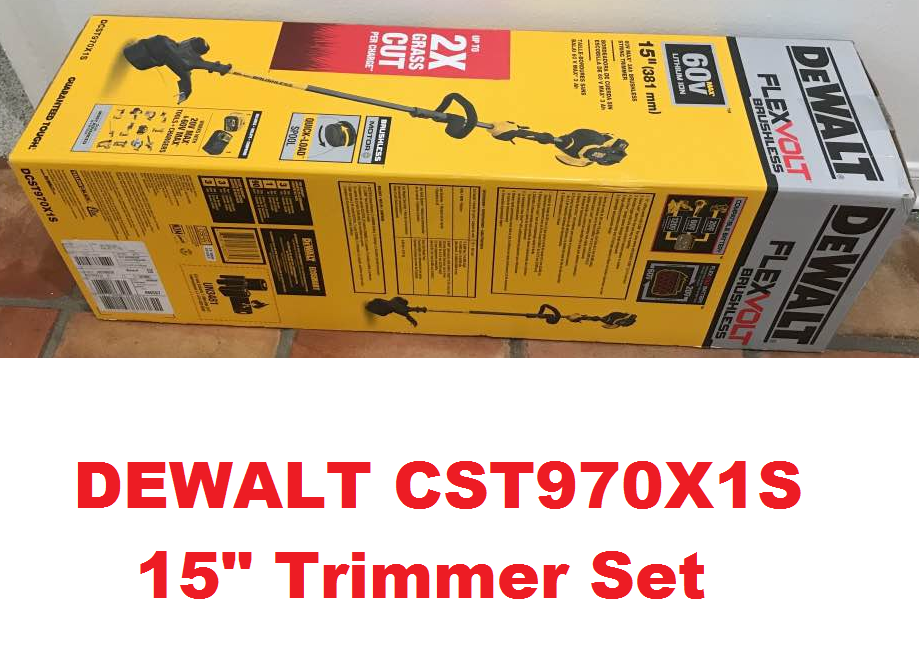DEWALT DCST970X1 Flexvolt 60V Max Cordless String Trimmer for sale