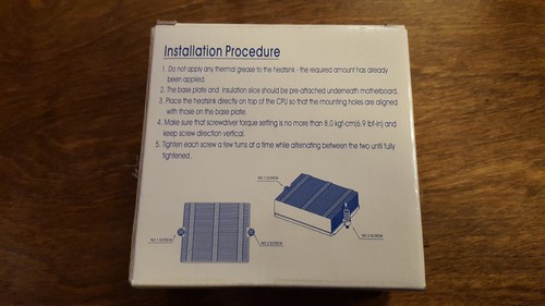 Supermicro SNK-P0022+ 1U Passive Heatsink - 第 3/5 張圖片