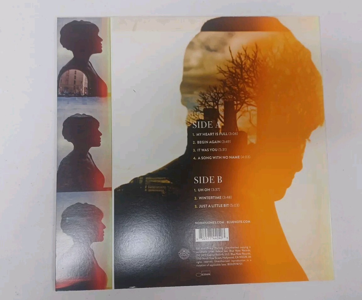 Norah Jones - Begin Again 2019 Vinyl Lp Blue Note