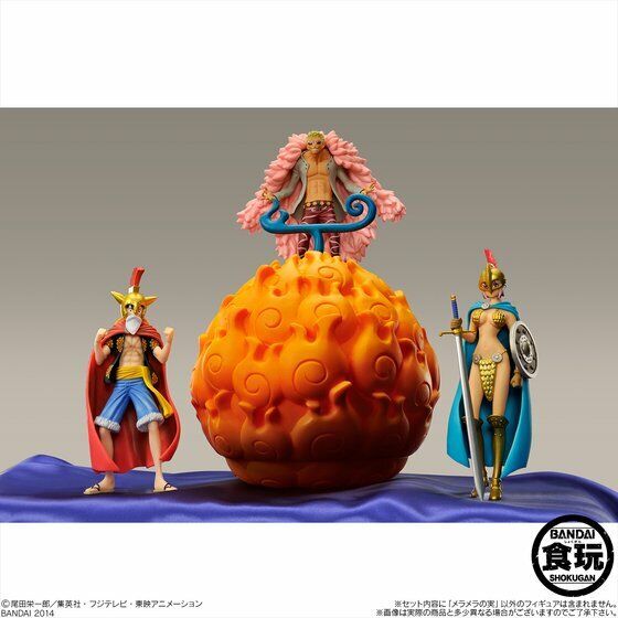 Food toy trading figure The Devil Fruit Mera Mera no Mi 「 ONE PIECE 」  Premium Bandai only, Goods / Accessories