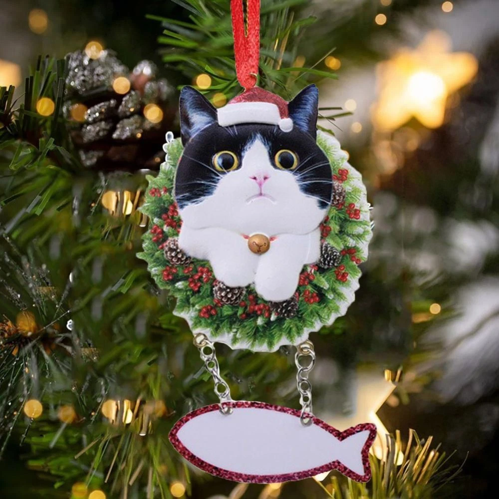 Cat top xmas tree