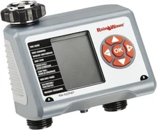 Rainwave 2-Zone Programmable Electronic Water Timer Rain Wave RW-92ZPWT