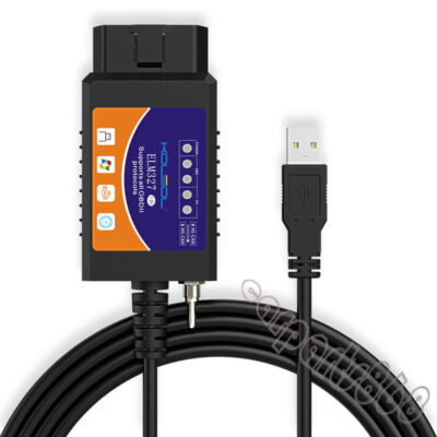 OBD2 Scanner Adapter USB Diagnostic Tool Cable For Ford FOR Scan ELM327 Software