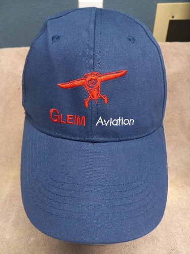 Gleim Aviation - Blue Adjustable Baseball Hat 🧢