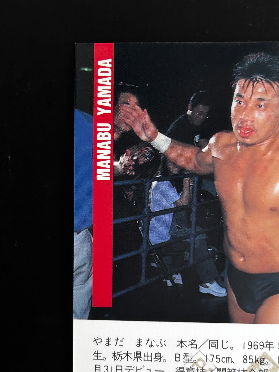 Manabu Yamada Pro Wrestling Card 174 Professional Japanese 1996