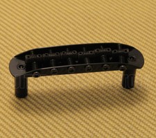 SB-0210-003 Black Bridge Threaded Saddles Fender Jaguar/Jazzmaster  Guitar