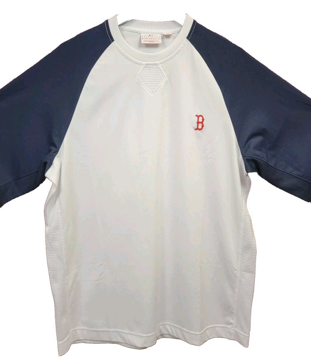 NEW NIP MLB LICENSED Boston Red Sox Baseball Dri Fit Shirt Long