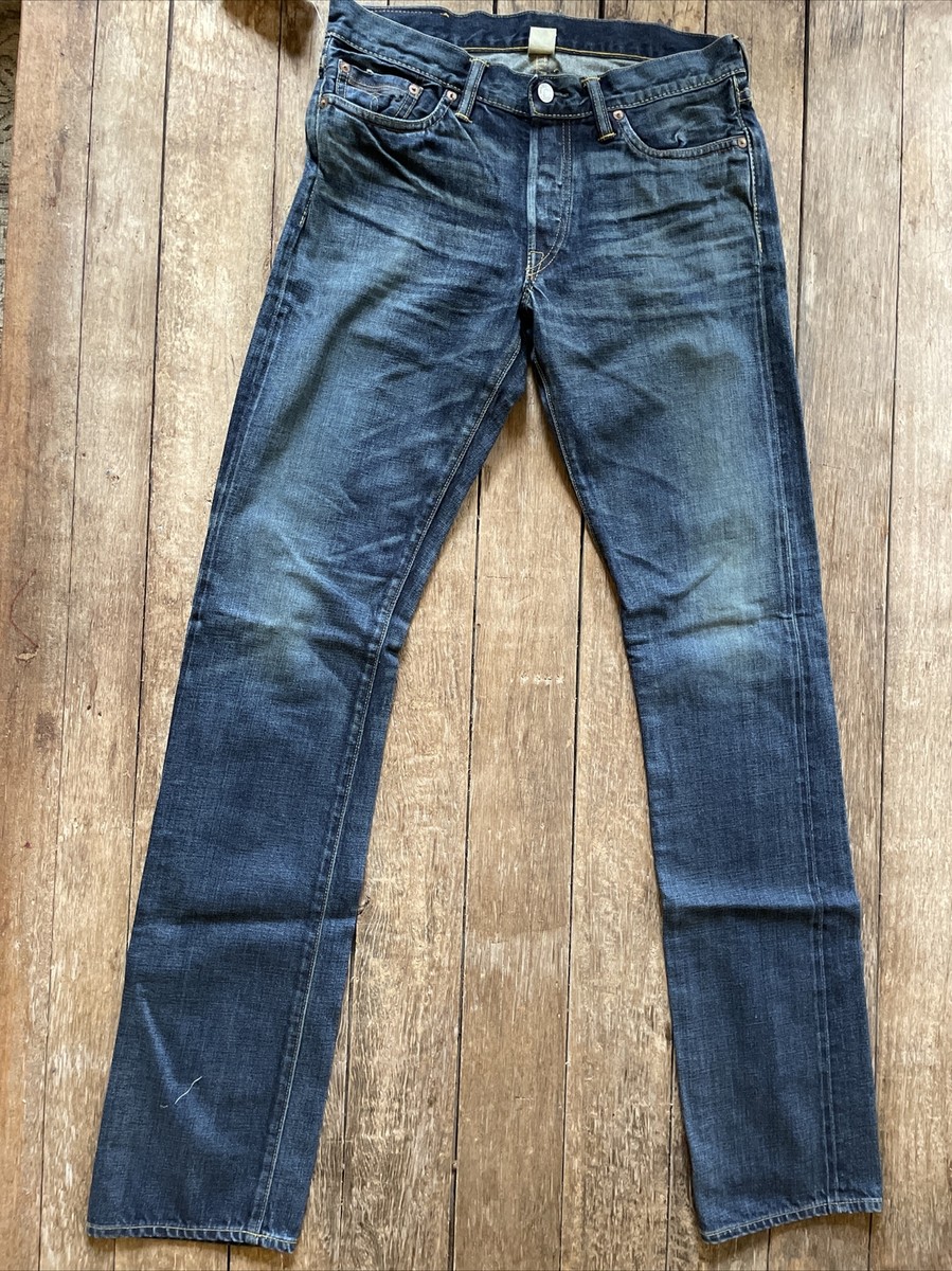 RRL Men's Jeans slim fit Japan woven selvedge Denim