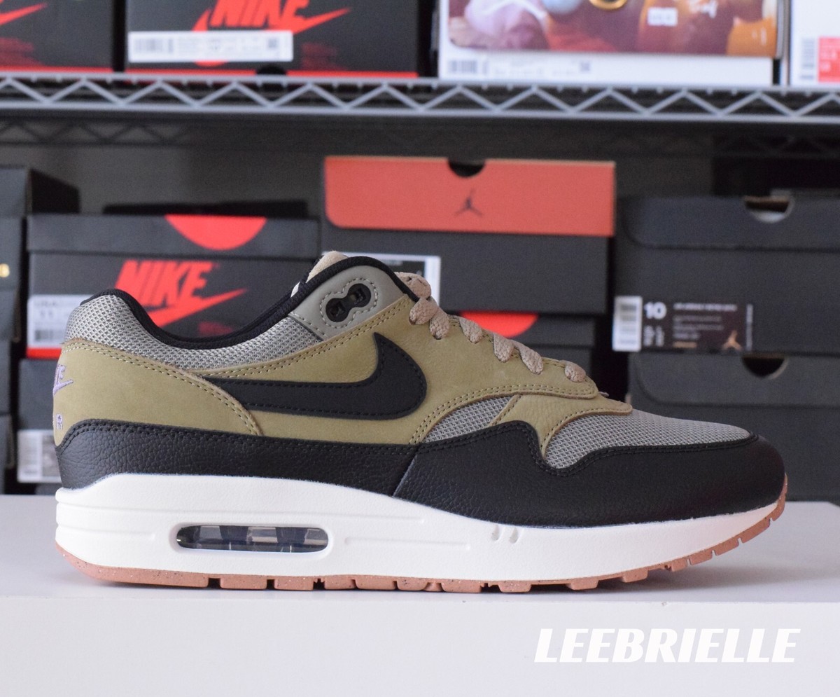 Nike Air Max 1 Dark Stucco Black Olive FB9660-003 Men