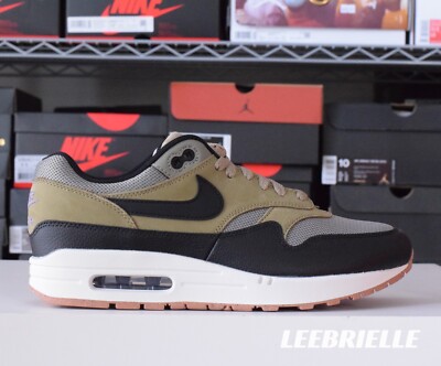 Nike Air Max 1 Dark Stucco Black Olive FB9660-003 Men Sneakers NEW