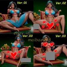 4Versions Jasmine 3D Print Garage Kit Figure Model Kit Unpainted Unassembled GK