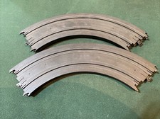 LOT OF 4 TYCO 9" R 1/4 circle B 5831 HO SLOT CAR TRACK Curve