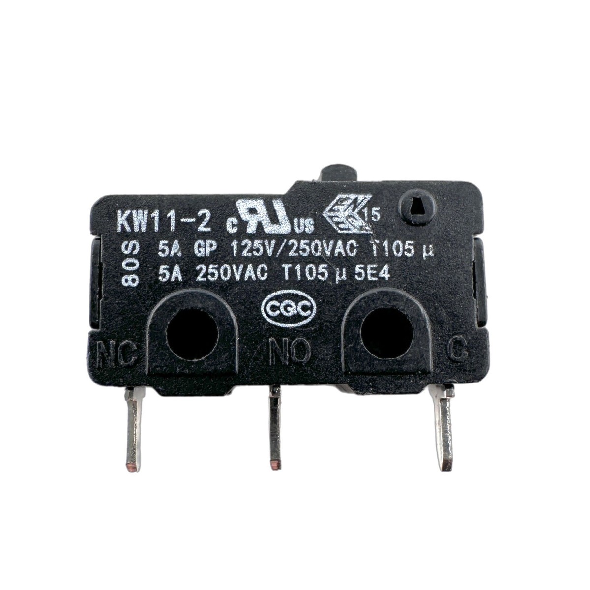 QIAOH KW11-2 5A GP 125V/250VAC T105 5E4 Auto Tailgate 3-Pin Micro