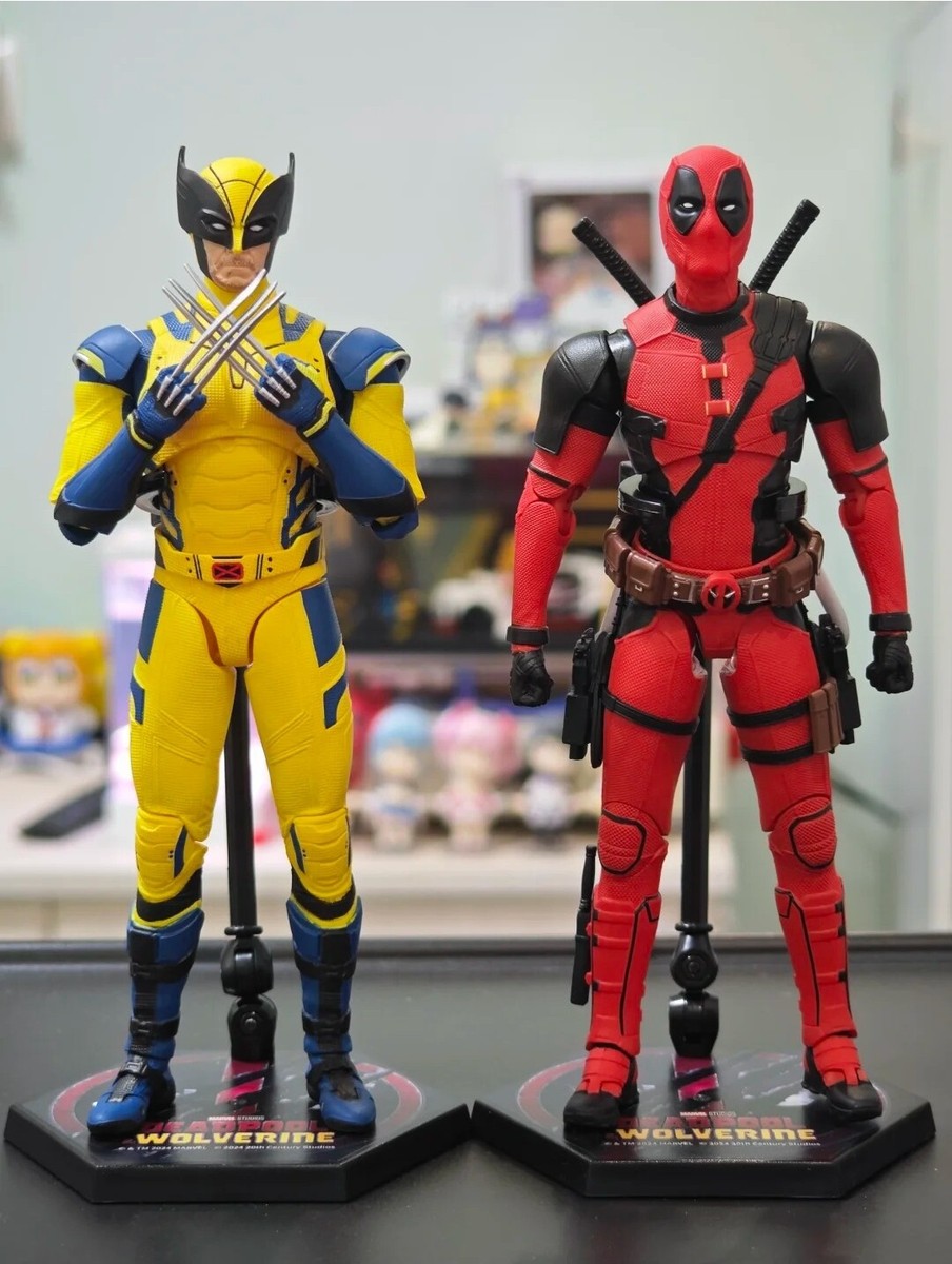 New ZD 1:10 Toy Deadpool & Wolverine Action Figure Toy Model