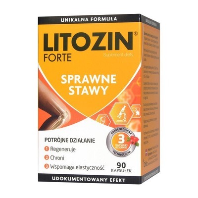 LITOZIN FORTE Gesunde Gelenke VITAMIN C Schutz REGENERATION Unterstützung 90 Kapseln.