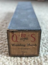 QRS Vintage Piano Roll #21041 "Lohengrin - Wedding March" Wagner