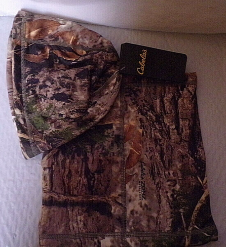 CABELAS ORIGINAL ULTIMATE STRETCH FLEECE BEANIE/GAITER COMBO ZONZ WOODLANDS - Picture 2 of 6