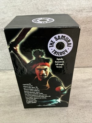 Samurai Trilogy (VHS) for sale online | eBay