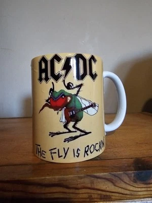 UNMARKED Ac/dc acdc The fly is Rockin mug Dishwasher Proof free postage new