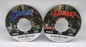 Lunar: Silver Star Story + Eternal Blue (Sega Saturn) Japanese Lot - US Seller