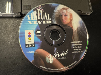 Virtual Vivid 3DO 3D0 1994 AUTHENTIC RARE