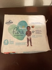 Pampers Pure Protection Hypoallergenic Diapers Size 4 Pack of 22