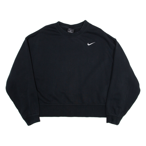 NIKE Womens Sweatshirt Black 2XL