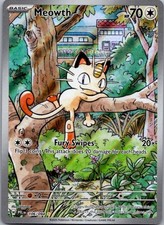 Meowth Illustration Rare ME02: Phantasmal Flames 106/094 NM