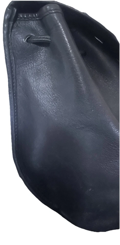 Coach Black Leather Backpack (9” x 12” x 5”) - Image 3 of 4