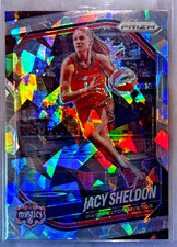 Jacy Sheldon 2025 Panini Prizm WNBA Cracked Ice Prizm #113 Washington Mystics