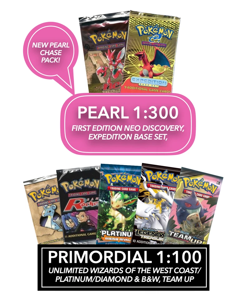 ohhVAULT Pearl 3.0 Mystery Pack /9 buste Pokemon Booster / 8 + 1 pacchetto bonus - Immagine 3 di 4